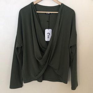 NEW ZYIA Army Cutsie Shawl XXL